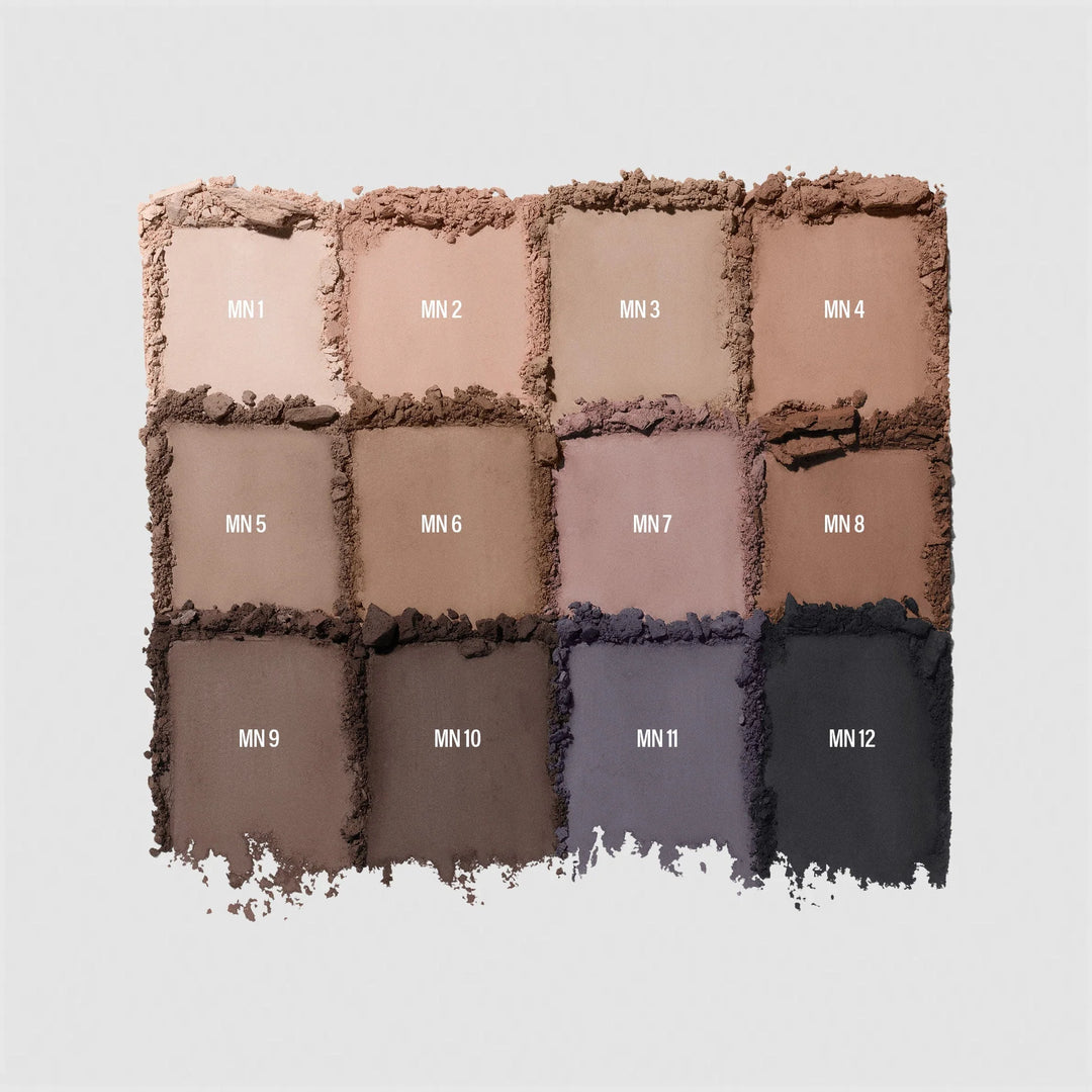 MAKEUP BY MARIO Master Mattes The Neutrals - 12x1.3g | ميك اب باي ماريو باليت اي شادو مات - 12x1.3 غرام
