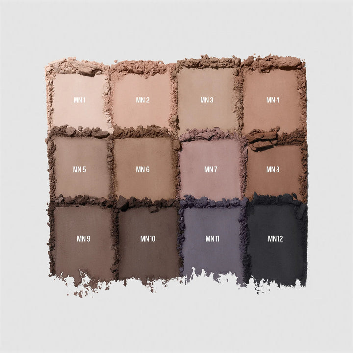 MAKEUP BY MARIO Master Mattes The Neutrals - 12x1.3g | ميك اب باي ماريو باليت اي شادو مات - 12x1.3 غرام