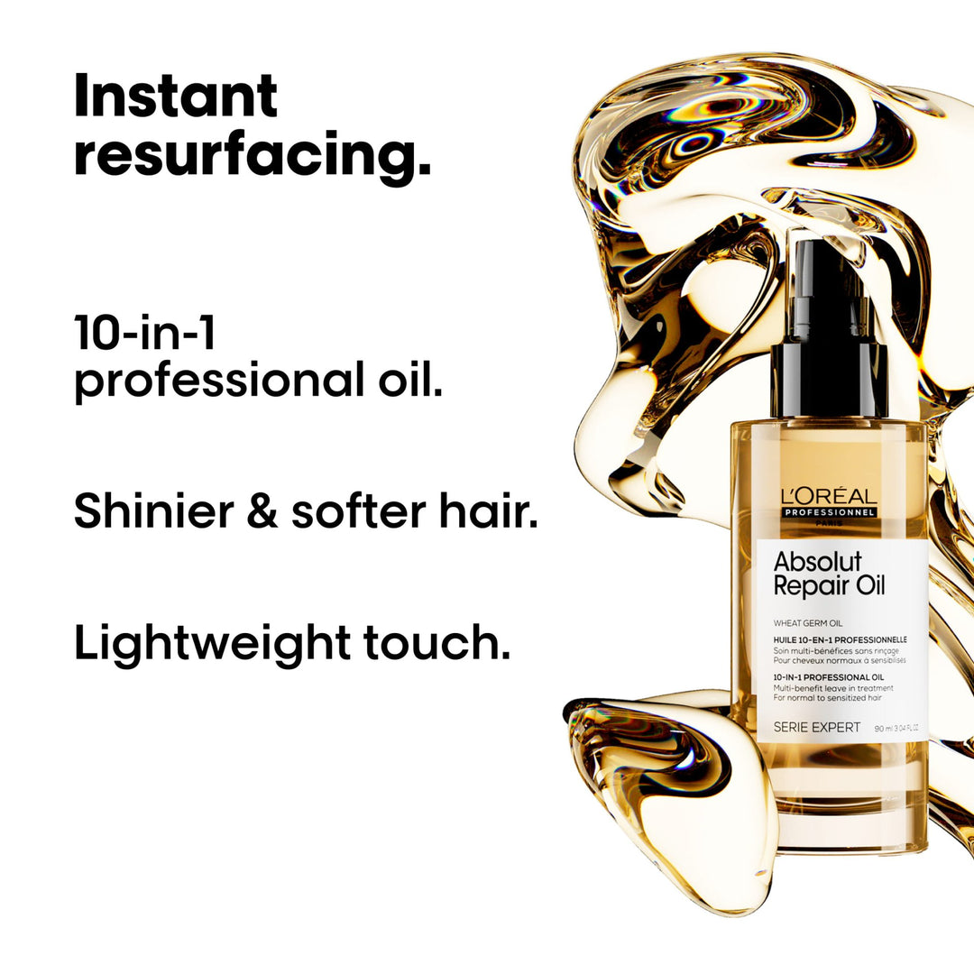 L’Oreal Professional Absolut Repair Oil - 90ml | لوريال زيت للشعر التالف - 90 مل