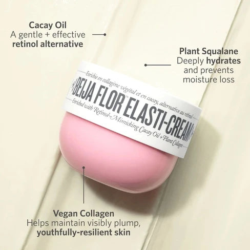 Sol de Janeiro Beija Flor Elasti-Cream - 240ml | سول دي جانيرو كريم ايلاستي مرطب للجسم - 240 مل