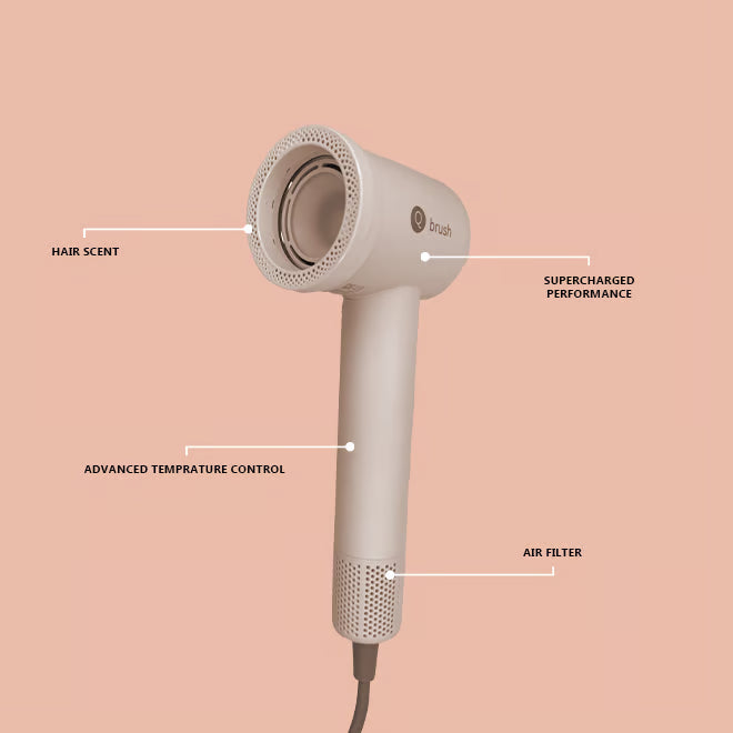 Q brush high speed hair dryer | كيو برش مجفف شعر عالي السرعة