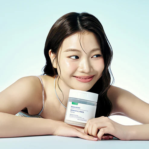 EQQUALBERRY Swimming Pool Toner Pads - 220ml | ايكوال بيري وسادات قطنية تونر - 220 مل