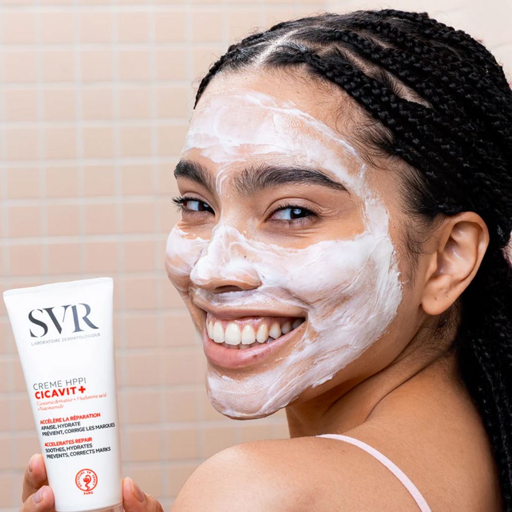 SVR Cicavit+ Creme HPPI Curcuma Derivative + Hyaluronic Acid + Niacinamide - 100ml | اس في ار كريم سيكافيت بلس - 100مل #2
