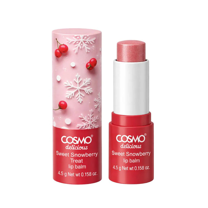Cosmo Sweet Snowberry Treat Lip Balm - 4.5g |كوزمو مرطب شفاه بنكهة التوت الثلجي الحلو - 4.5 غرام