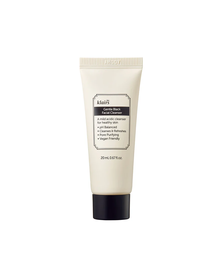 Dear Klairs Gentle Black Facial Cleanser - 20ml | دير كليرز غسول وجه لطيف - 20 مل