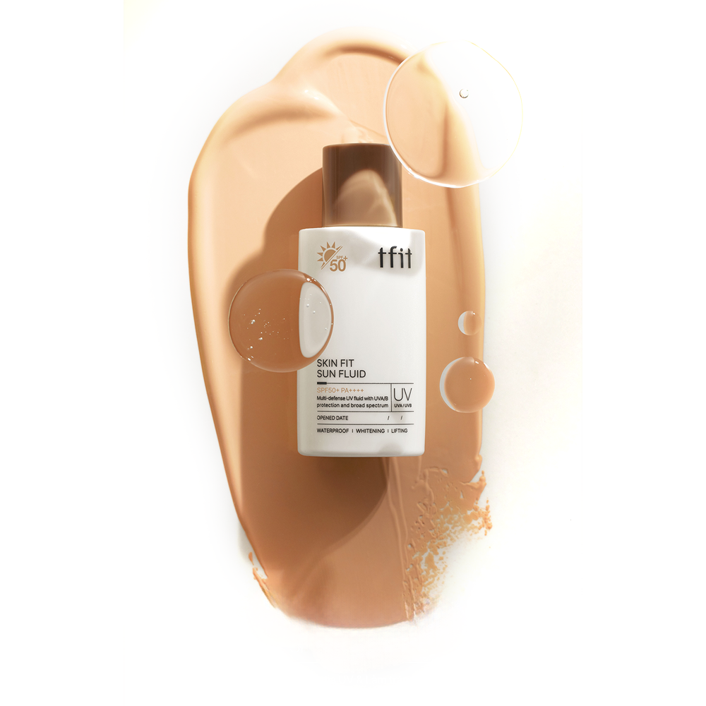 tfit Skin Fit Sun Fluid SPF50+ PA++++ - 50g | ت-fit سائل واقي شمس فيت - 50غ #2