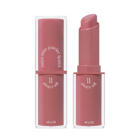4U2skin You re Mine Powder Lipstick - 3.5g | فور يو تو سكين احمر شفاه - 3.5 غ
