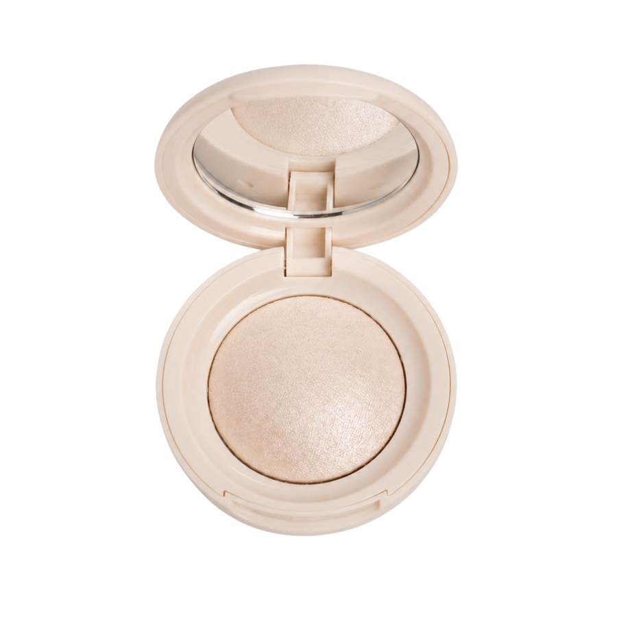 topface ProHD Natural Glow Baked Highlighter compact with light shimmer powder 4g.