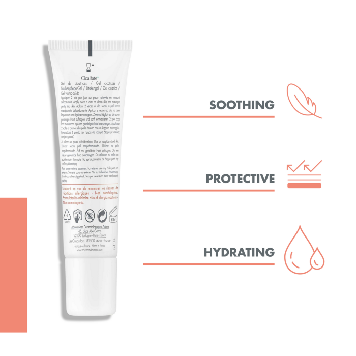 Avene Cicalfate + Scar Gel - 30ml | افين جل للندبات - 30 مل