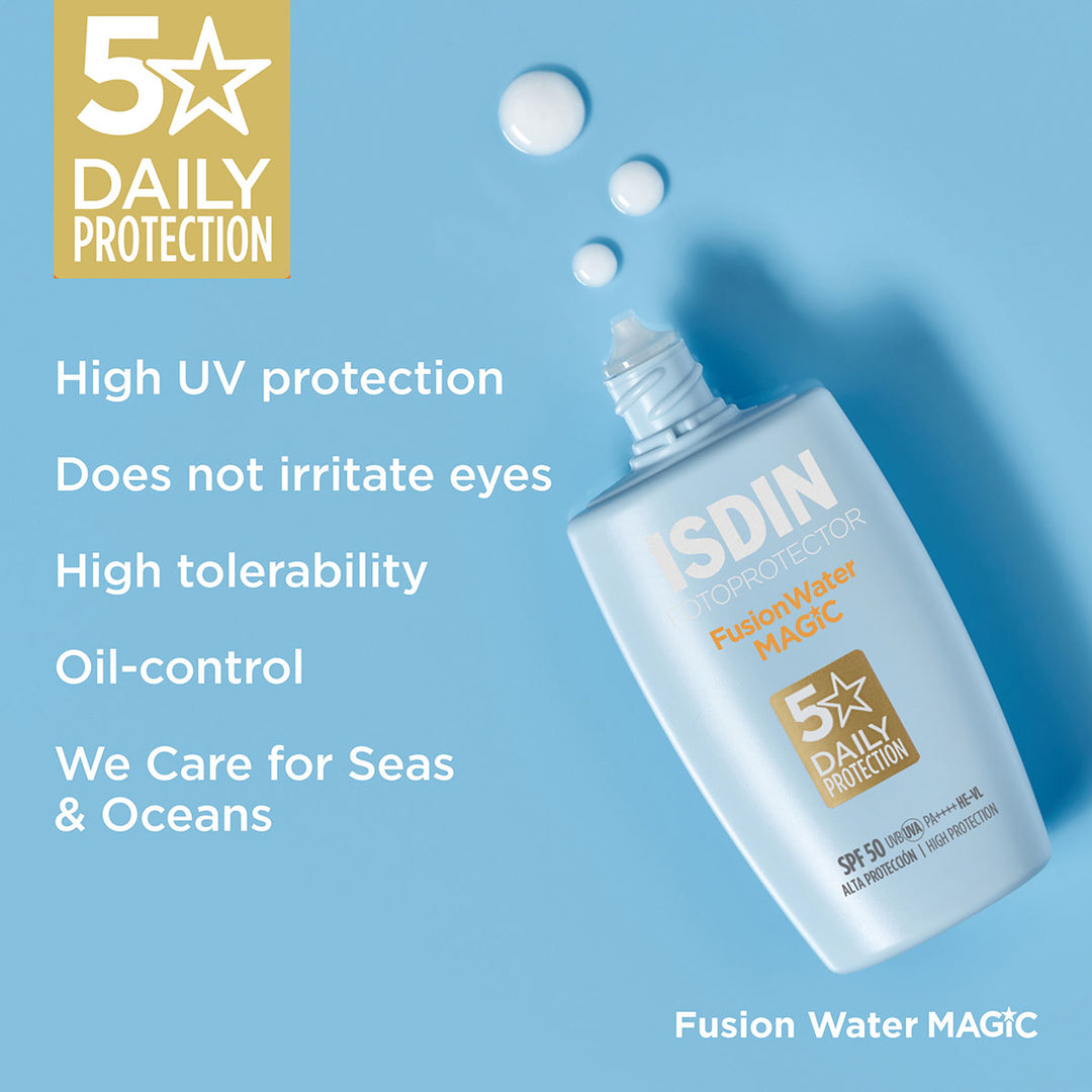 Isdin Fotoprotector Fusion Water Magic SPF50 + - 50ml | يسدين فوسيون ووتر سحري - 50مل #2