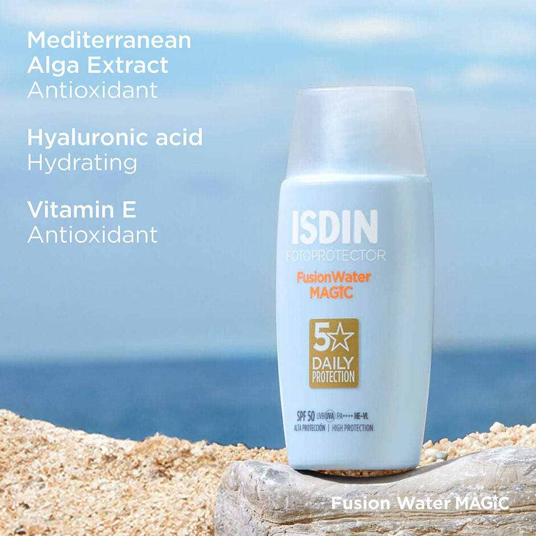 Isdin Fotoprotector Fusion Water Magic SPF50 + - 50ml | يسدين فوسيون ووتر سحري - 50مل #1