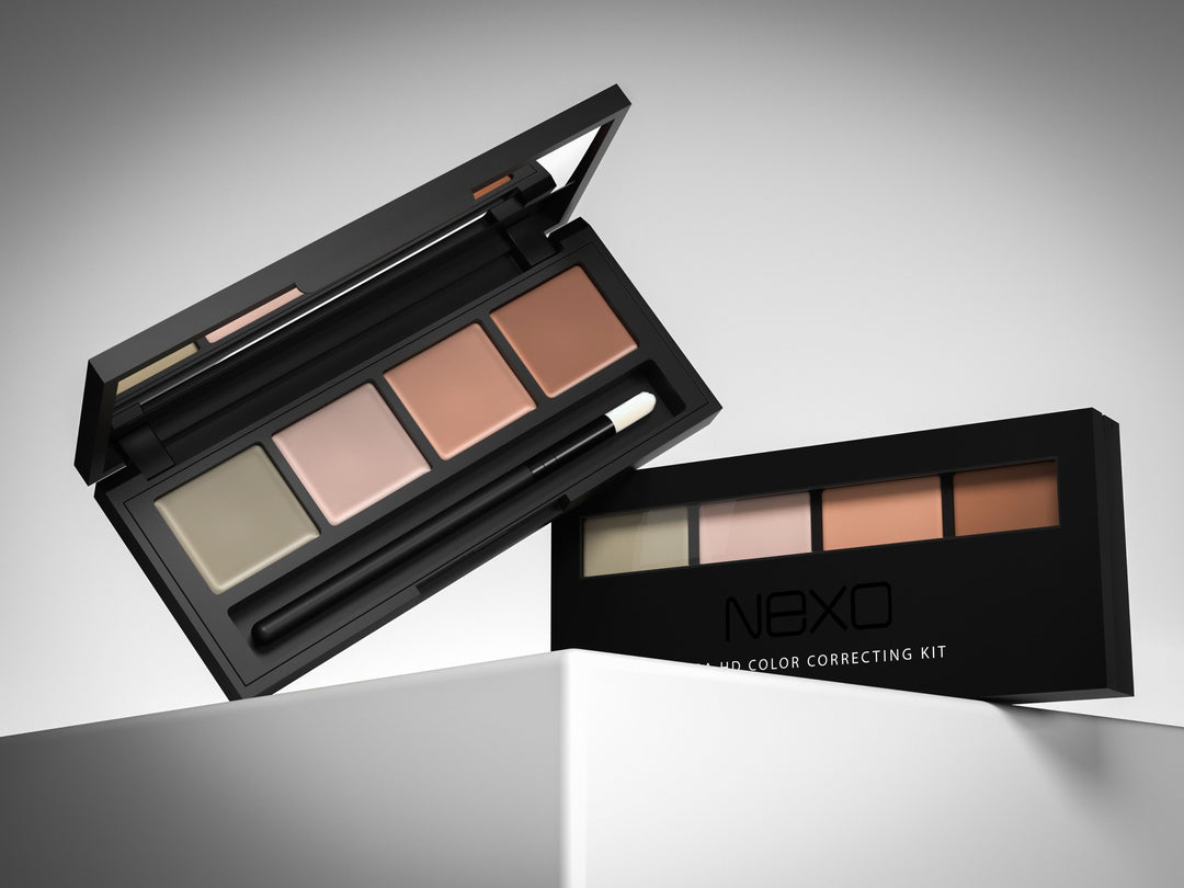 Nexo Ultra HD Color Correcting Kit - 4x1.3g | نكسو باليت مصحح للألوان - 4x1.3 غرام