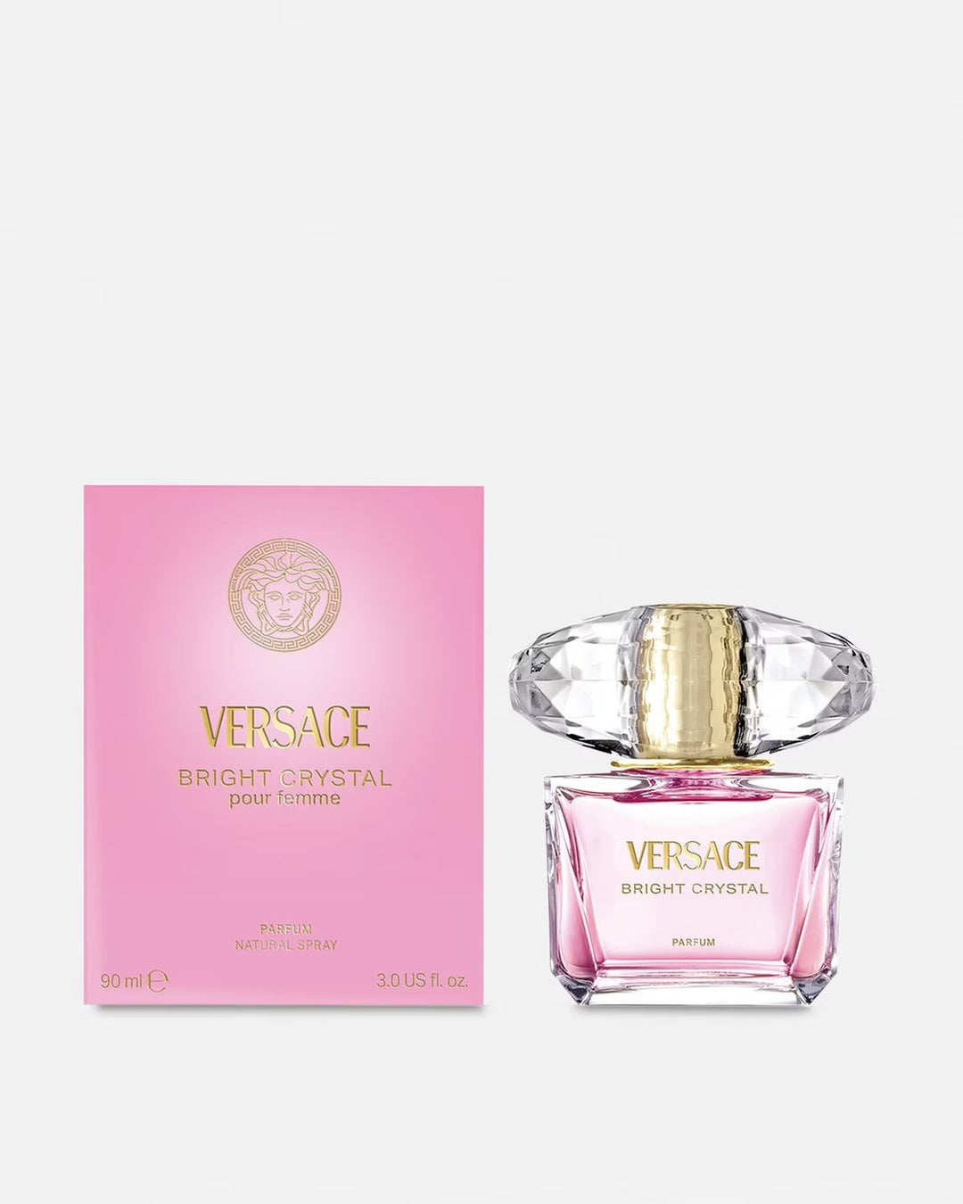 VERSACE BRIGHT CRYSTAL PARFUM - 90ml |  عطر فيرزاتشي برايت كريستال بارفام للنساء - 90 مل