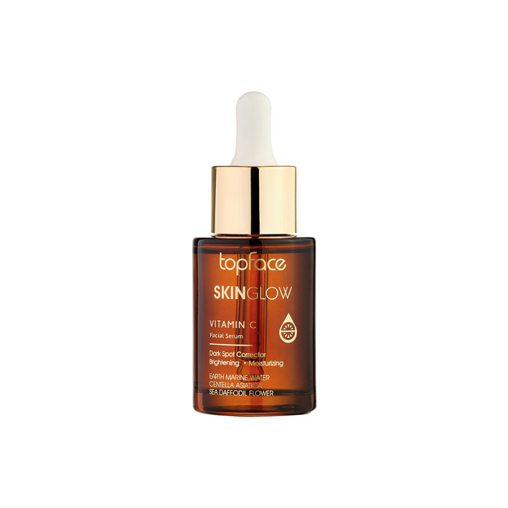 topface Skin Glow Vegan Vitamin C Facial Serum - 30ml | توب فيس سيروم فيتامين سي للوجه - 30مل