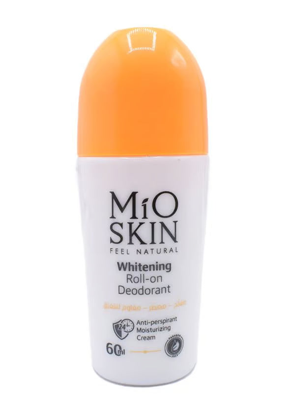 MIO SKIN Whitening Roll- On Deodorant Strong Powdery 24hr Anti Perspirant Moisturizing Cream - 60ml | ميو سكين مزيل عرق رول أون تفتيح - 60مل #2