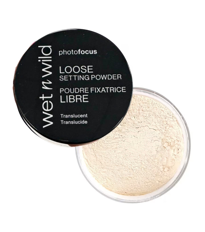 wet n wild Photo Focus  - Loose setting powder - 20g | ويت ان وايلد لوس بادور - 20 غرام