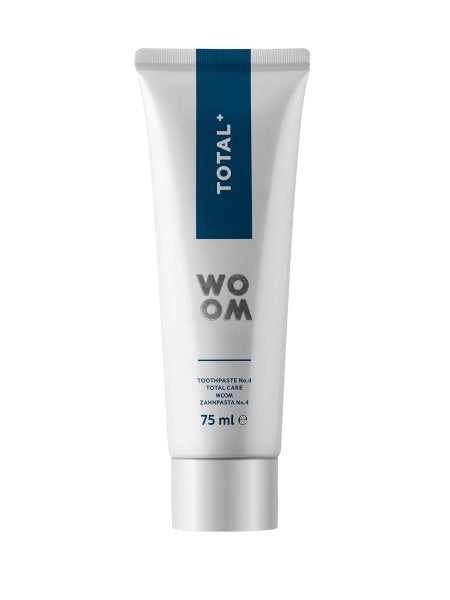 Woom Total+ Complex Care Toothpaste With Hap - 75ml | معجون أسنان ووم توتال+ عناية متكاملة مع هيدروكسي أباتيت – 75 مل
