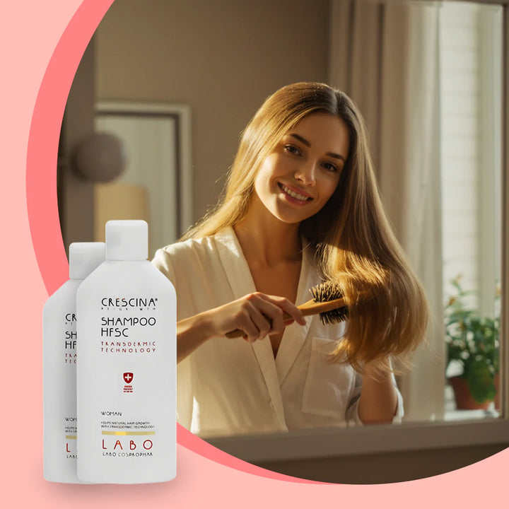 CRESCINA Transdermic HFSC Re-Growth Shampoo for Woman - 200ml | كريشنا شامبو ضد تساقط الشعر للنساء - 200 مل