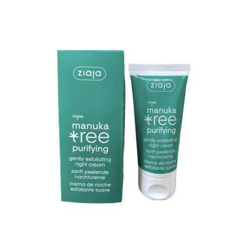 Ziaja Manuka Tree Exfoliating night cream - 50ml | جايا كريم ليلي مقشر بالمانوكا - 50 مل