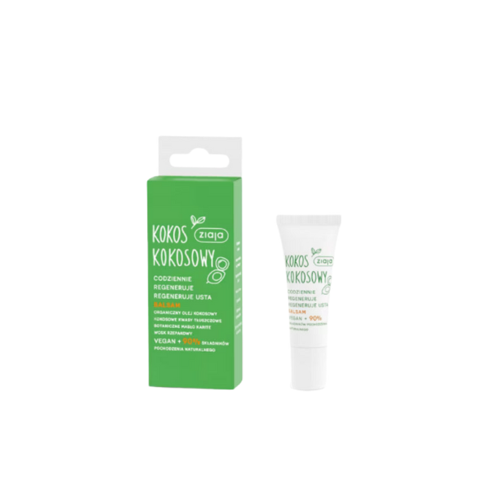ziaja Coconut and Orange Vibes Lip Balm - 10ml | جايا مرطب شفاه بجوز الهند و البرتقال - 10 مل