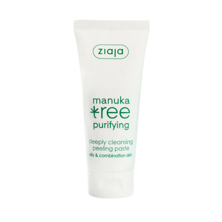 Ziaja Manuka Tree purifying deeply cleansing peeling paste tube for oily and combination skin
