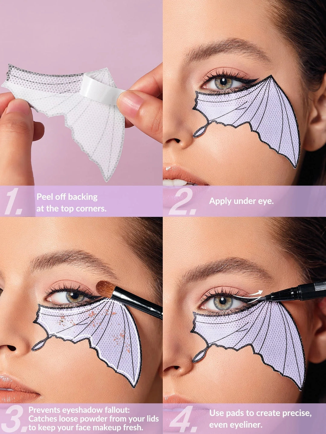 Sheglam So Long Fallout Eyeshadow Sticker - 30Pcs |  شيكلام ملصقات اي شادو - 30 قطعة