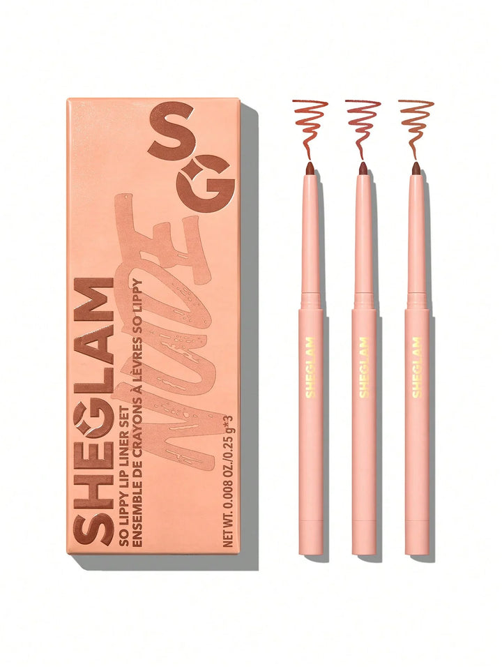 Sheglam So Lippy Lip Liner Set | شيكلام مجموعة أقلام محددة للشفاه