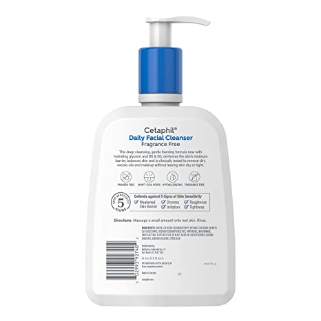 Cetaphil Oily Skin Cleanser For Oily Or Combination Skin | سيتافيل غسول جل مناسب للبشرة الدهنية أو المختلطة