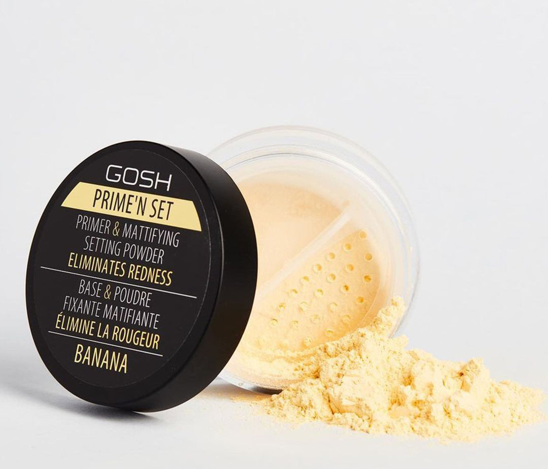 Gosh Prime'n Set Powder - 7g | جوش لوس باودر لتثبيت المكياج او كأساس - 7 غرام