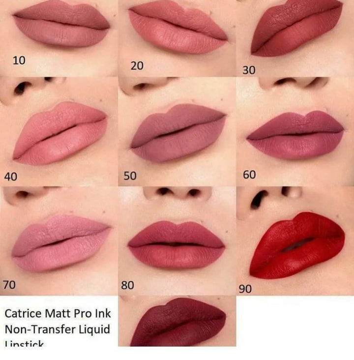 Catrice Matt Pro Ink Non Transfer Liquid Lipstick | كاتريس أحمر شفاه بتأثير مات