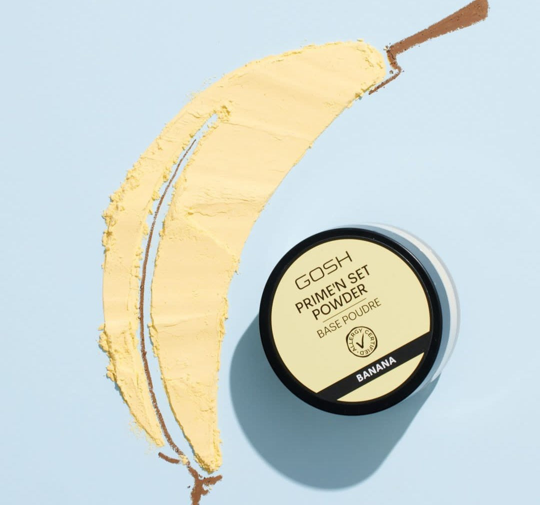 Gosh Prime'n Set Powder - 7g | جوش لوس باودر لتثبيت المكياج او كأساس - 7 غرام