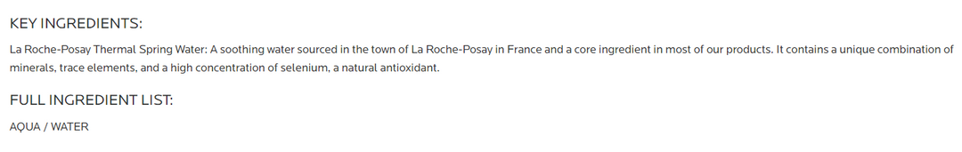 La Roche-Posay Thermal Spring Water  - 150ml | لاروش بوزيه بخاخ مياه حرارية - 150 مل