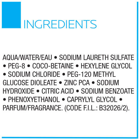 LA ROCHE-POSAY Effaclar Purifying Foaming Gel - 400ml | لاروش بوزيه غسول للبشرة - 400 مل