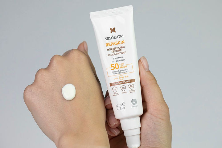 Sesderma Repaskin Invisible Light  50SPF - 50ml | سيسديرما واقي شمسي شفاف - 50 مل