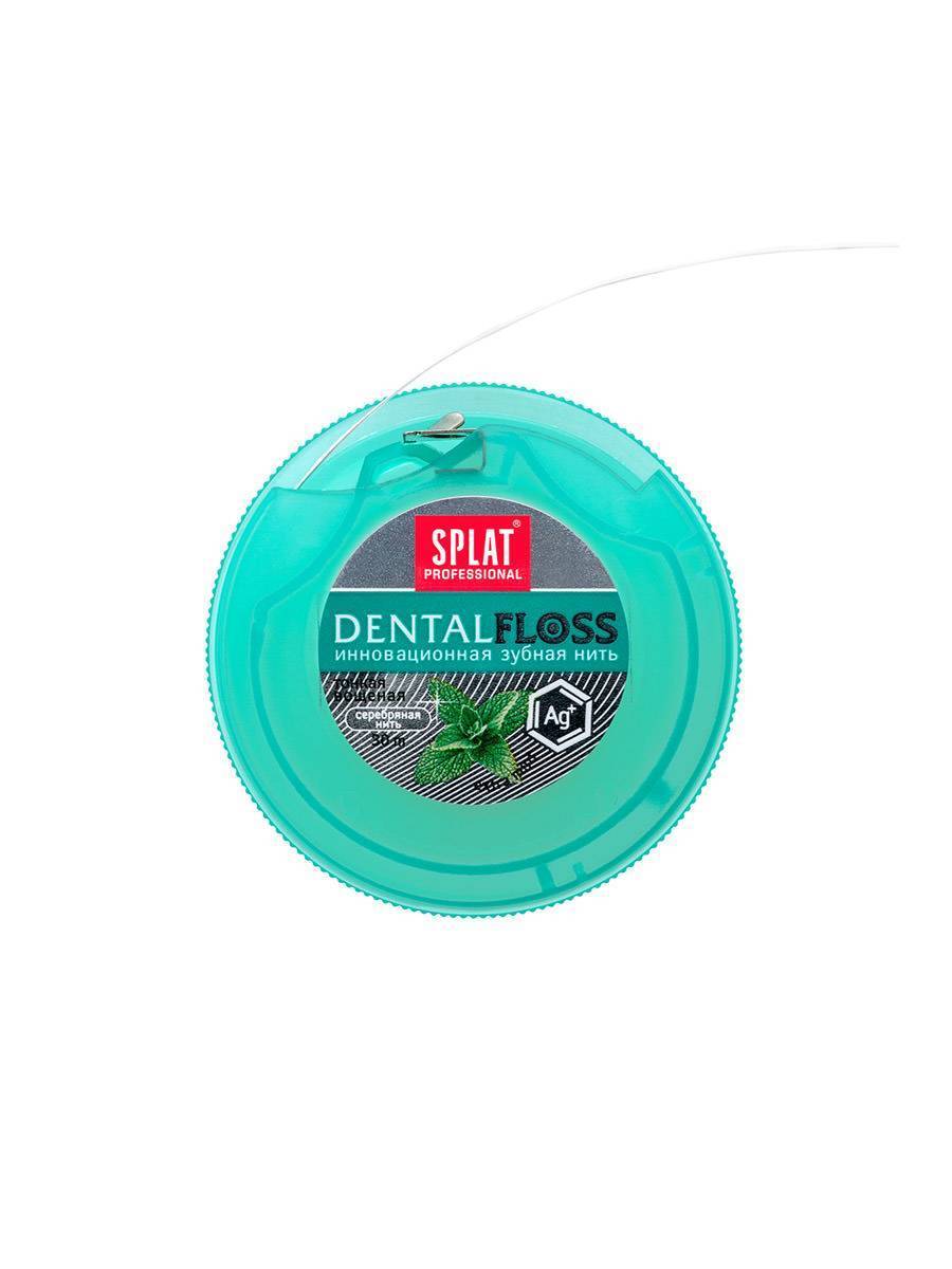 Dental Floss with Silver Threads 98 5/12ft